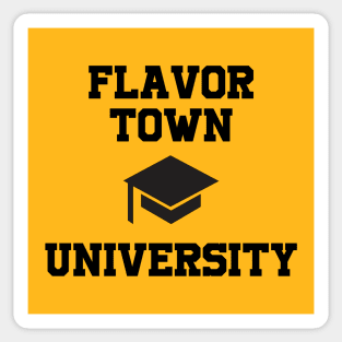 Flavor Town University Sticker